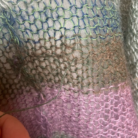 Spense Striped Open Front Cardigan - Picture 8 of 9